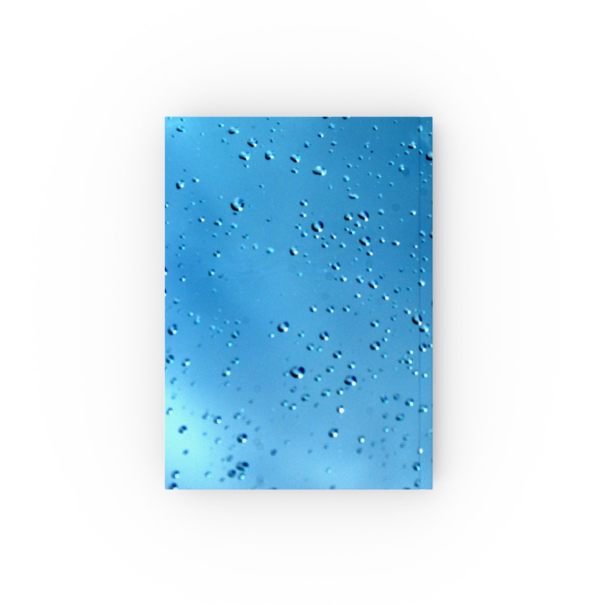 Alternate view of Blue Raindrops Hardback Journal