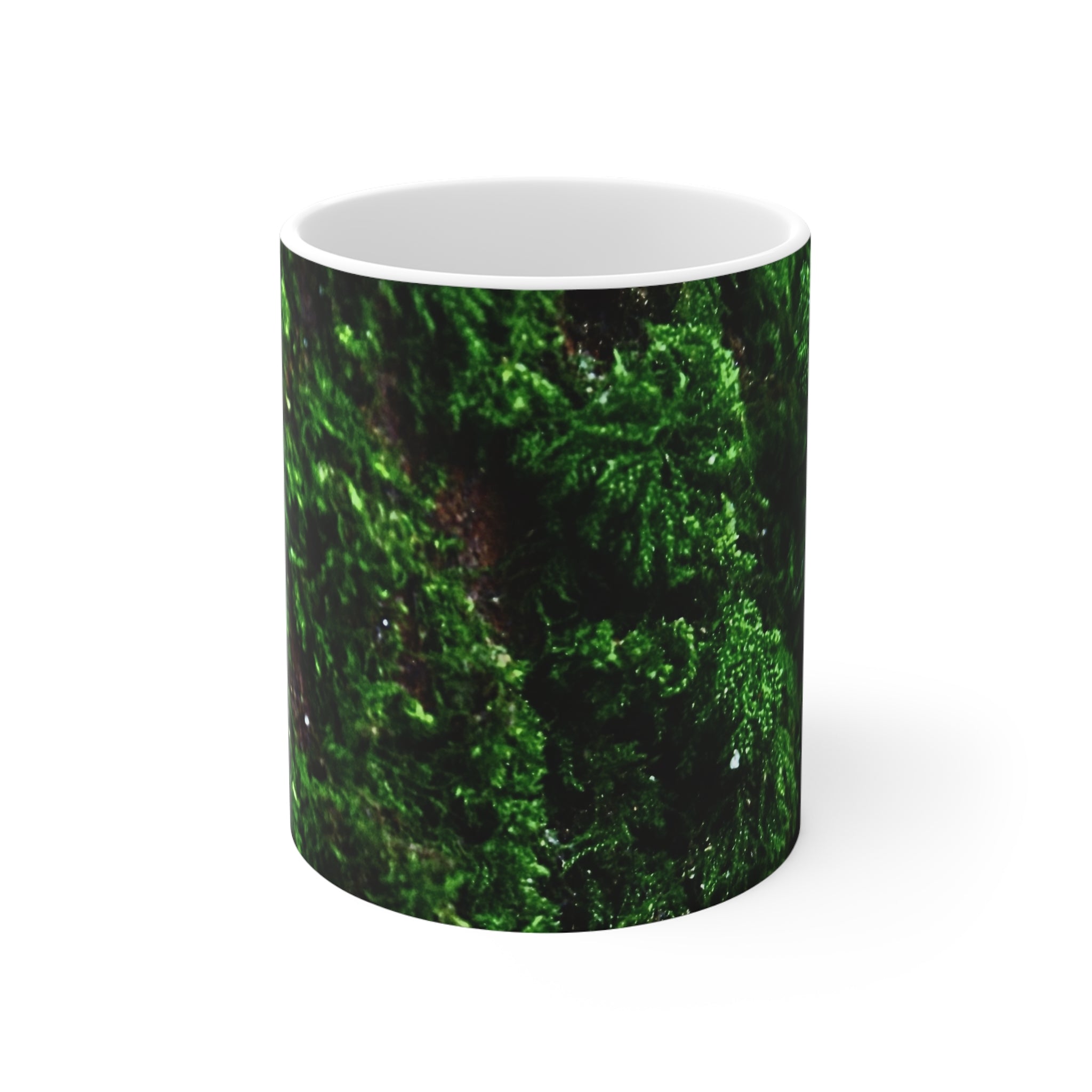 Moss Close-Up Photo Mug