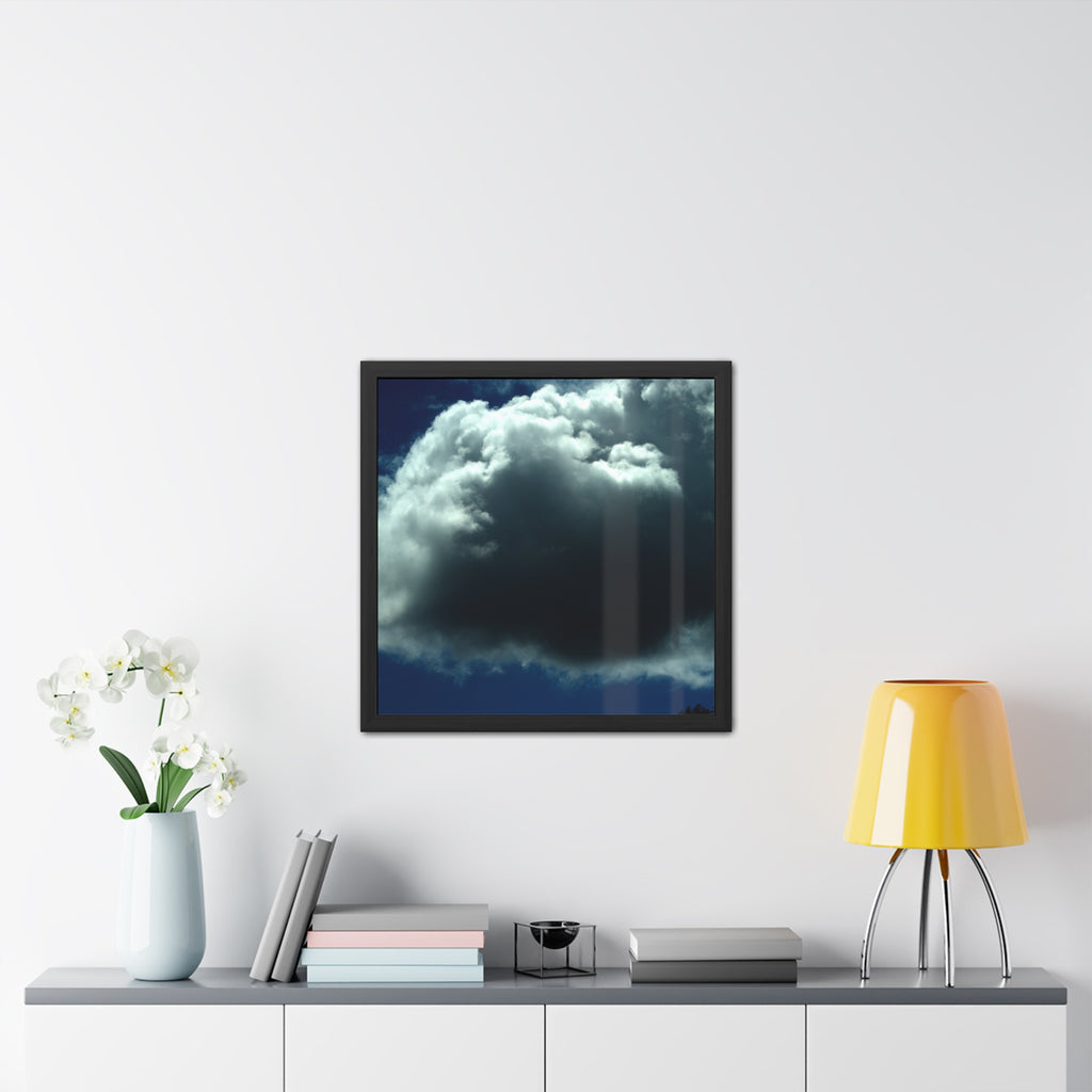 Dramatic Cloudscape Framed Poster — Original Sky Photography