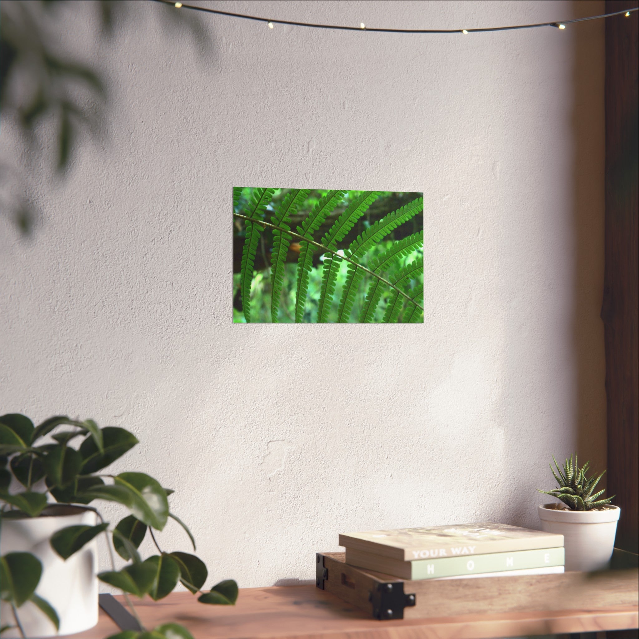 Green Fern Fine Art Poster — Original Botanical Photography