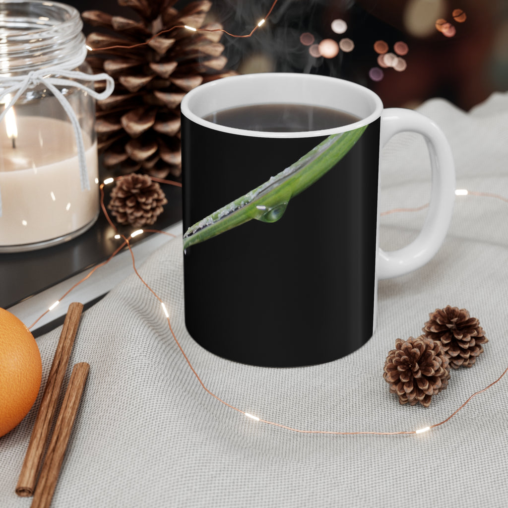 Dewdrop Blade Photo Mug