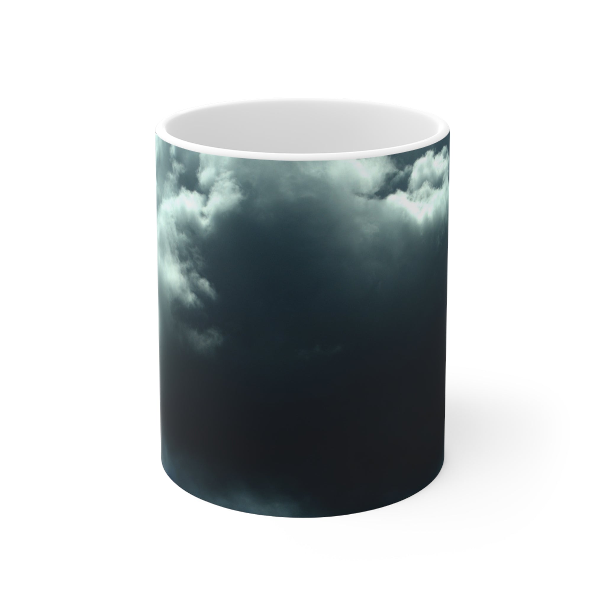 Dramatic cloudscape mug featuring original sky photography