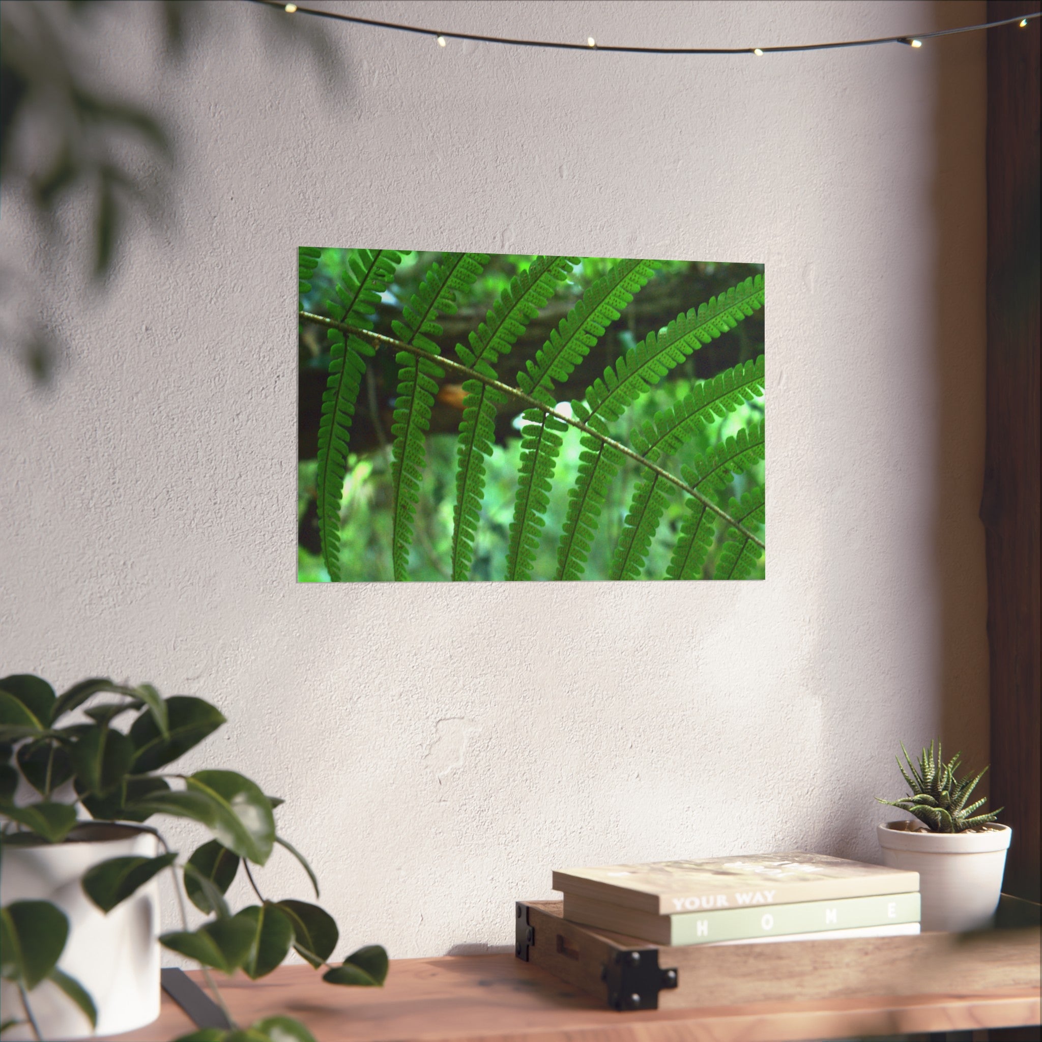 Green Fern Fine Art Poster — Original Botanical Photography