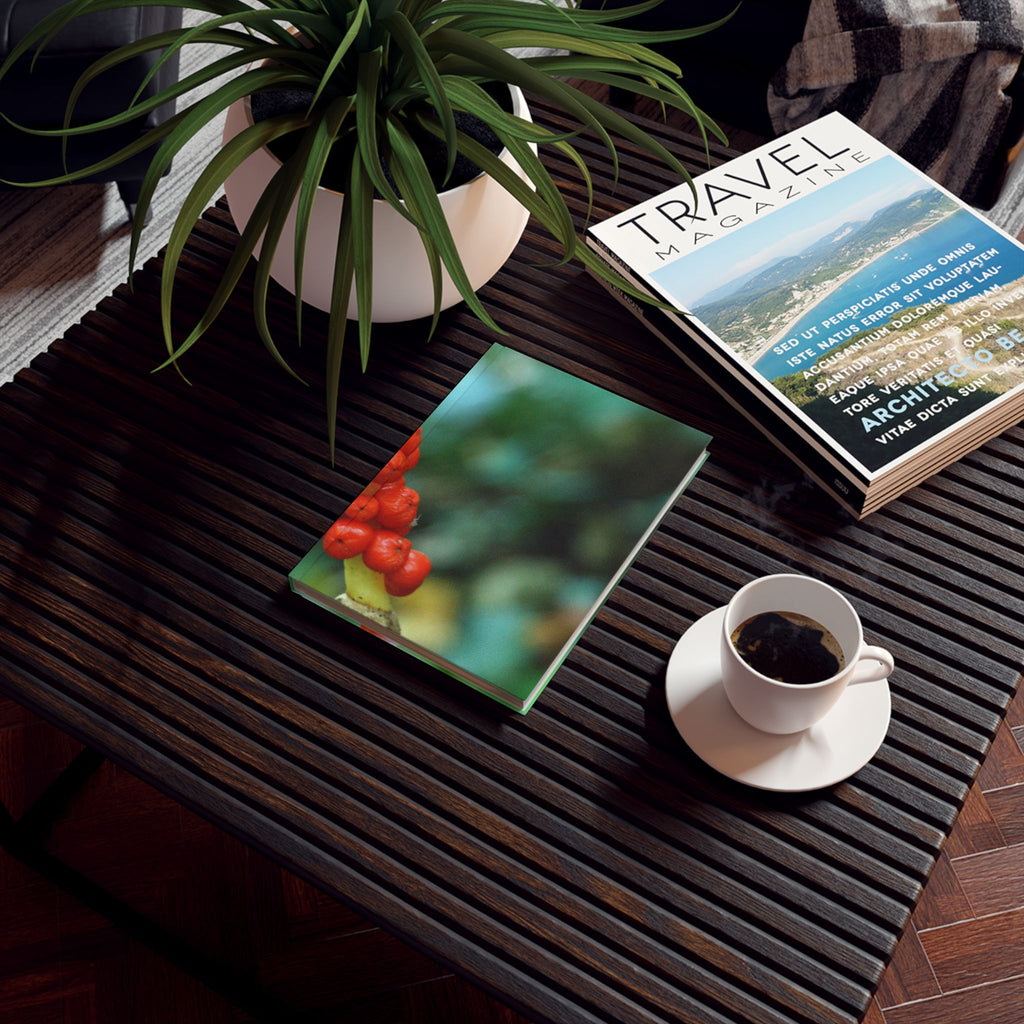Scarlet Berries Hardback Journal — Original Botanical Photography