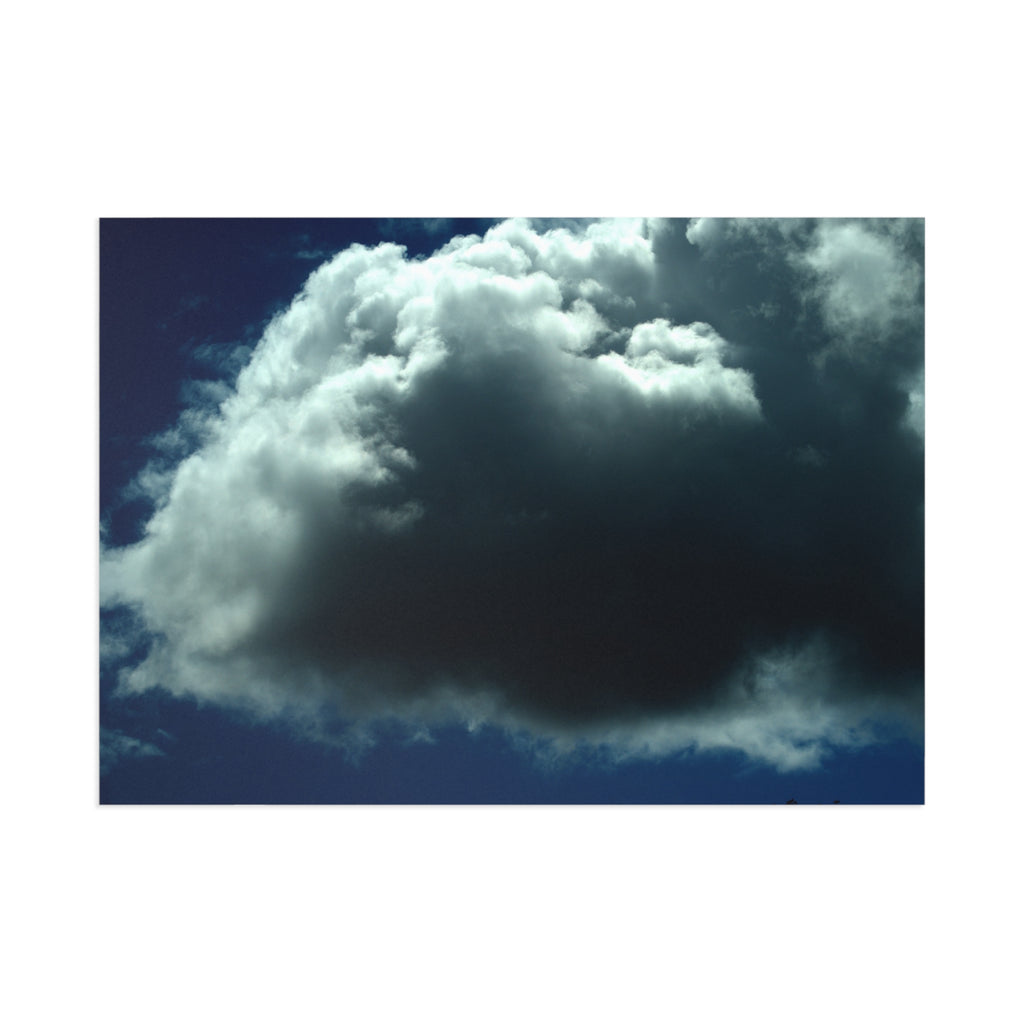 Moody Cloud Fine Art Post Card
