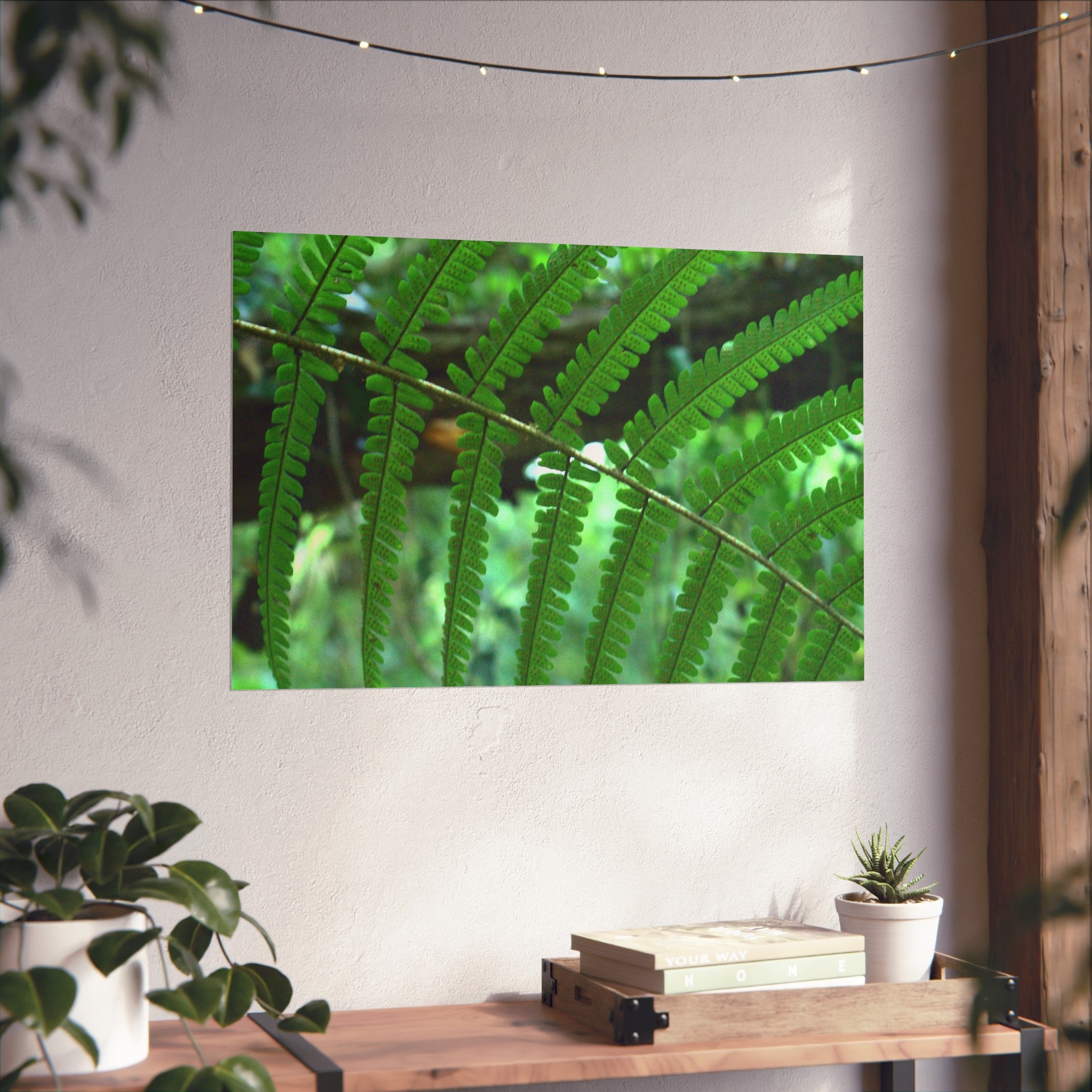 Green Fern Fine Art Poster — Original Botanical Photography
