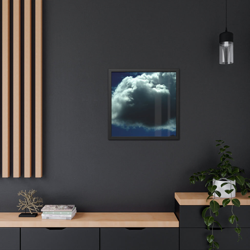 Dramatic Cloudscape Framed Poster — Original Sky Photography