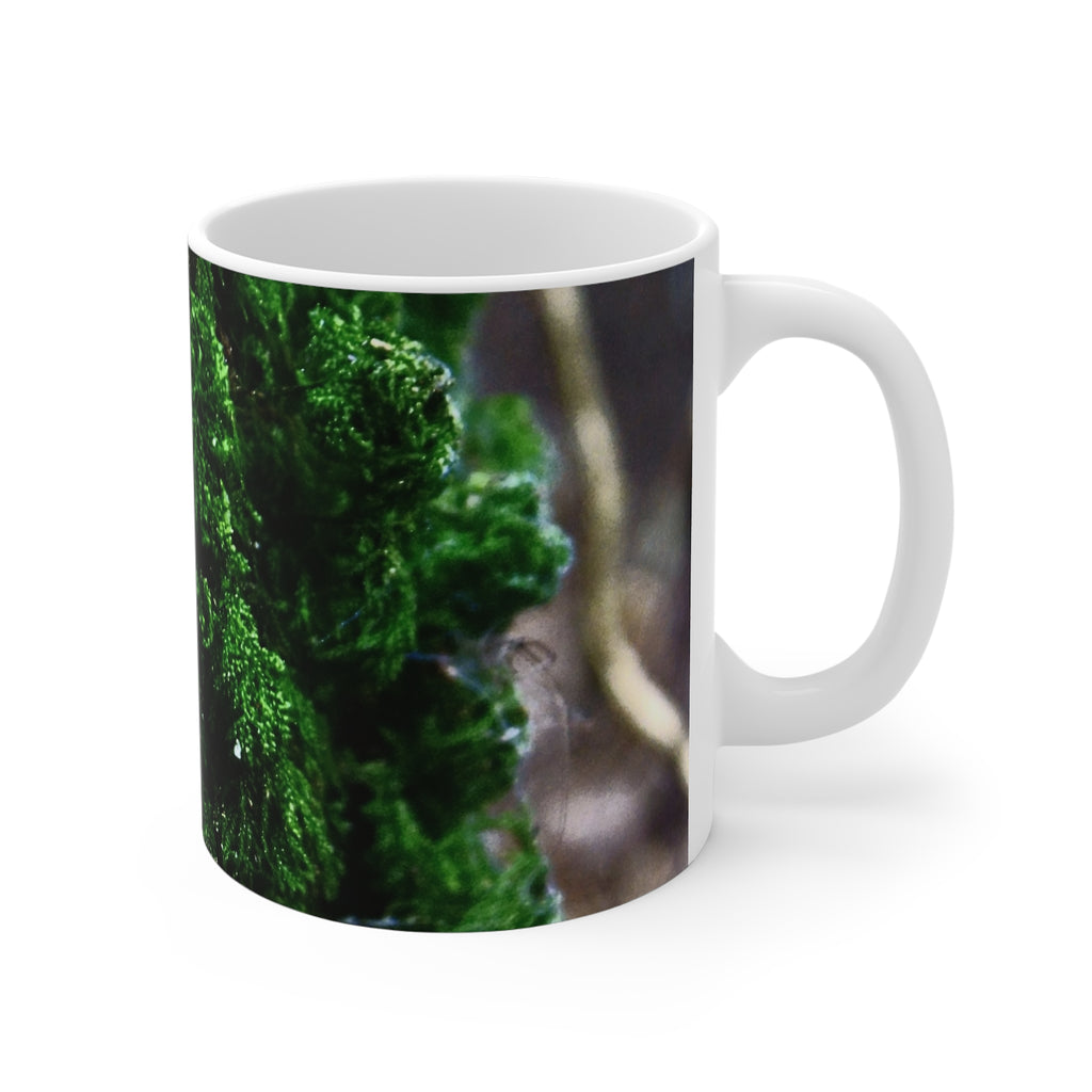 Moss Close-Up Photo Mug