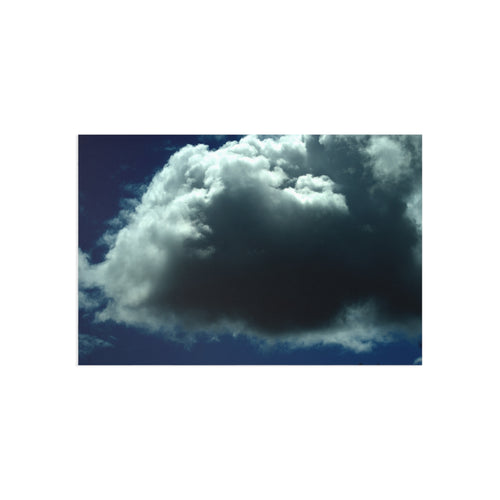 Dramatic Cloudscape fine art postcard with original sky photography