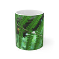 Fern Botanical Green Photo Mug