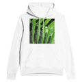 Forest Fern limited-run unisex sponge fleece hoodie — front product view