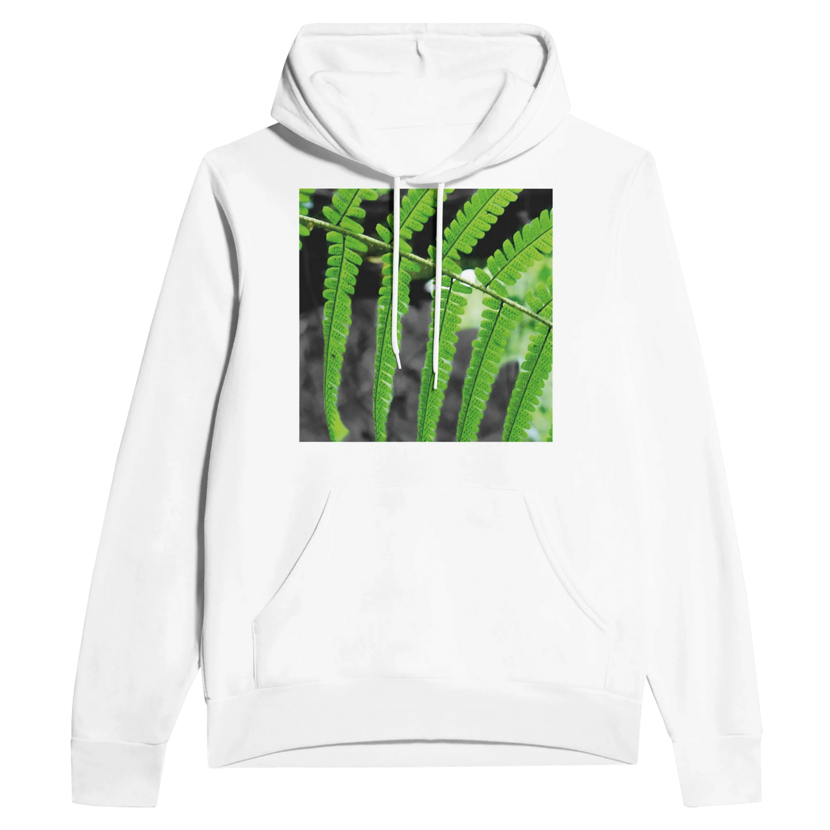 The Forest Fern Unisex Sponge Fleece Pullover Hoodie — Limited Product Run of 50 per Size