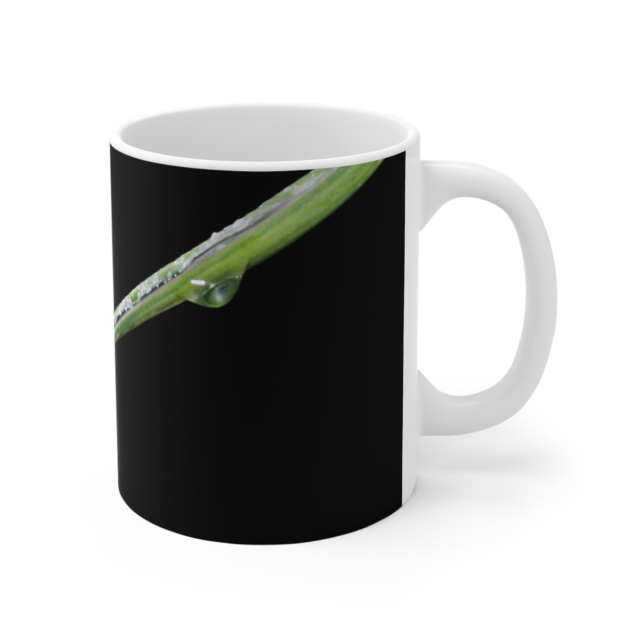 Dewdrop Blade Photo Mug