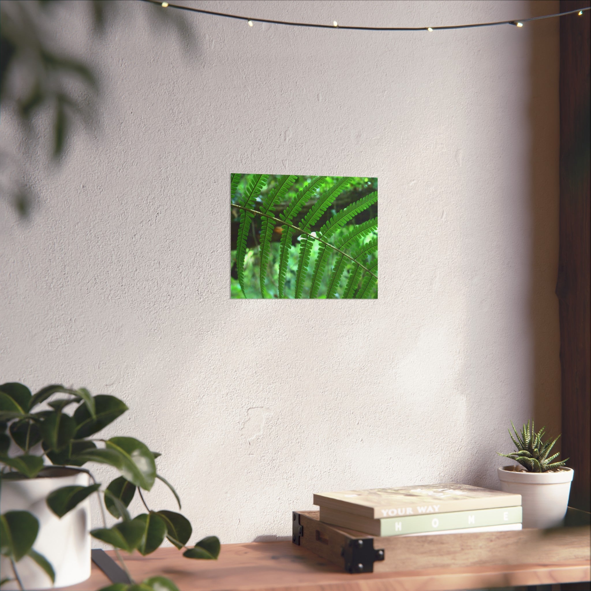 Green Fern Fine Art Poster — Original Botanical Photography