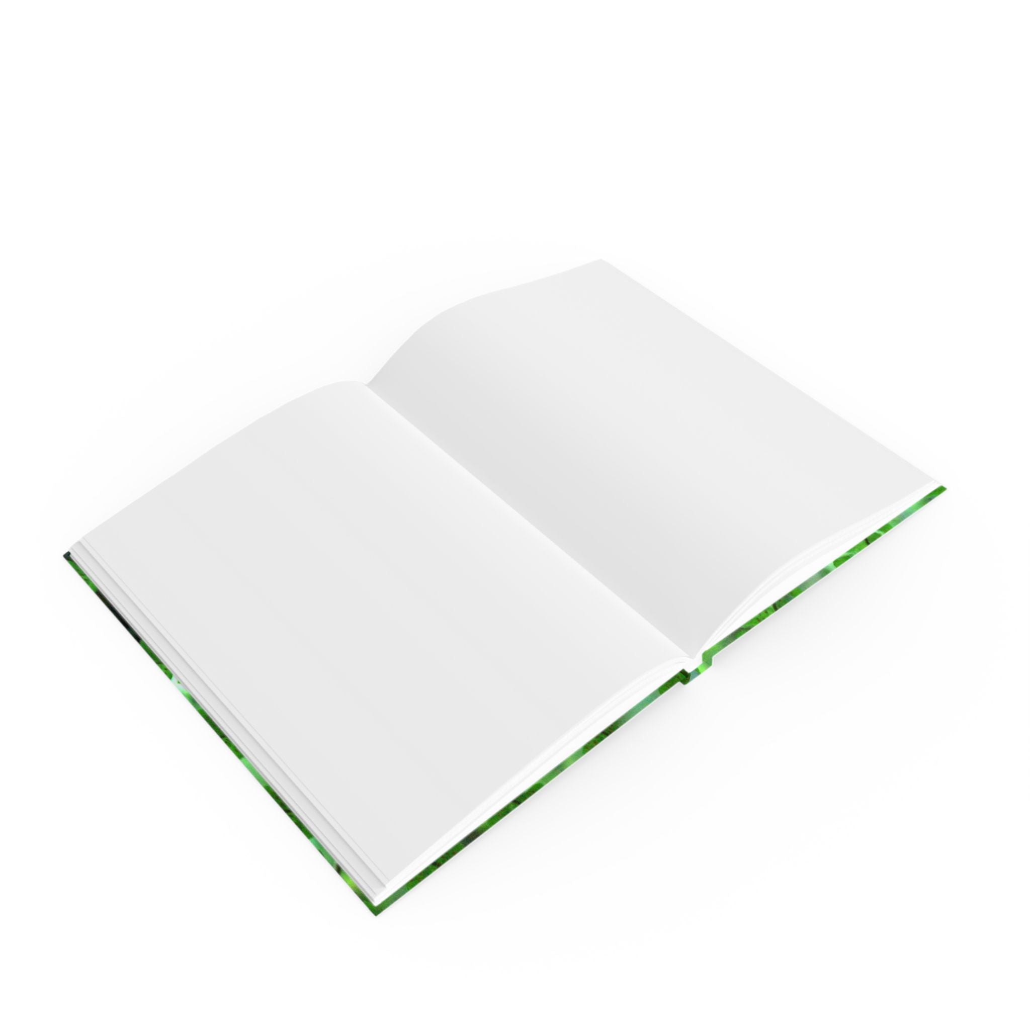 Green Fern Hardback Journal — Original Botanical Photography