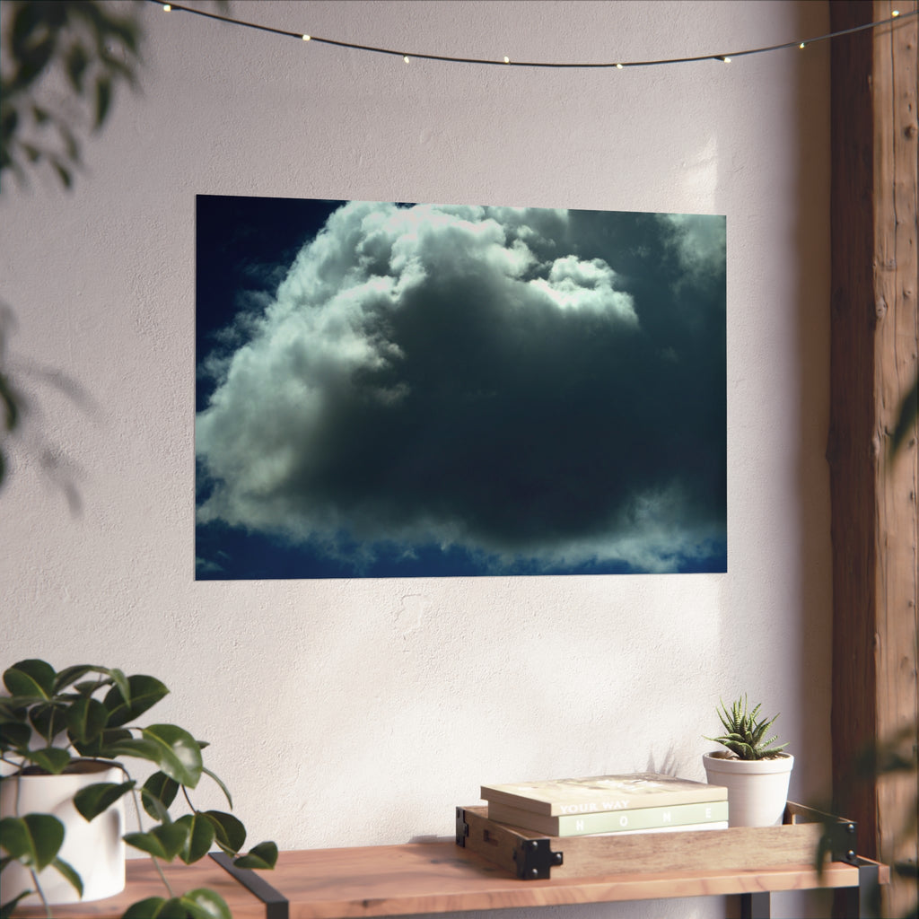 Dramatic Cloudscape Fine Art Poster — Original Sky Photography