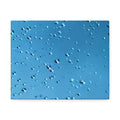 Alternate view of Blue Raindrops Stretched Canvas