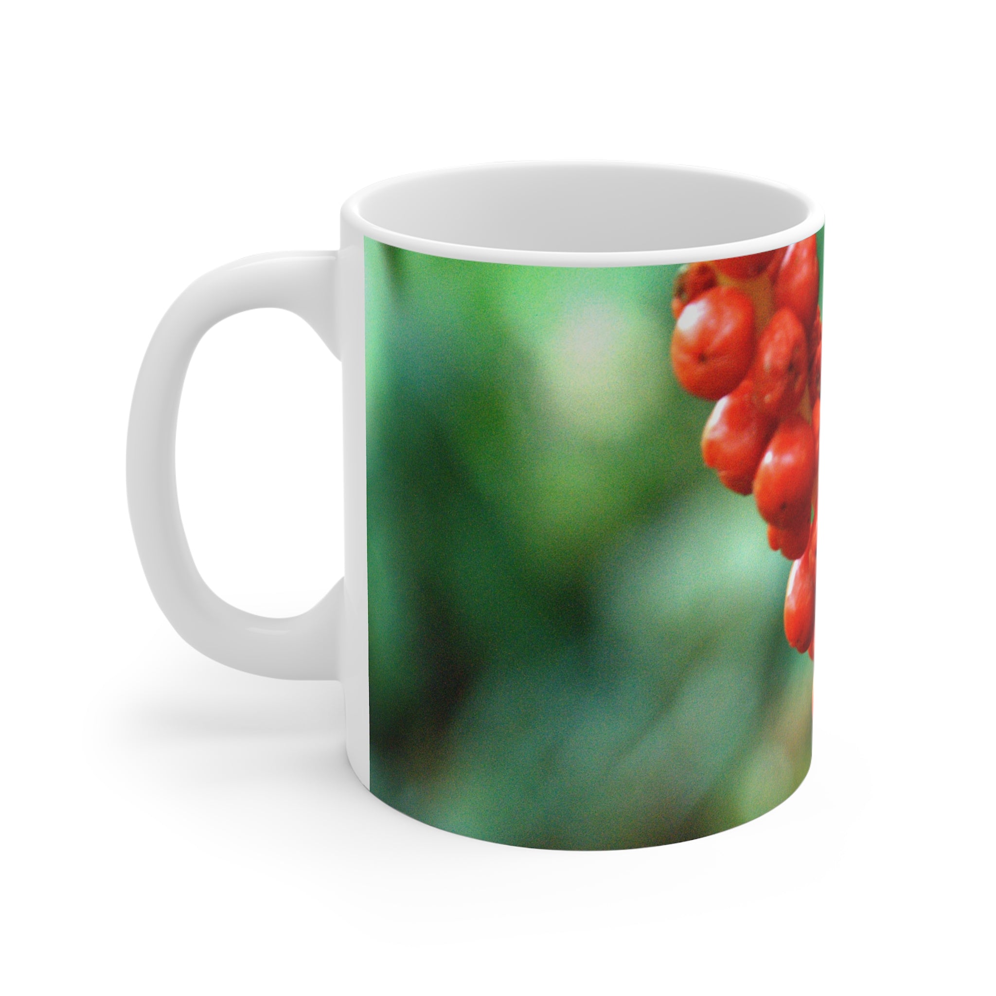 Alternate view of Scarlet Woodland Berries 11oz Mug