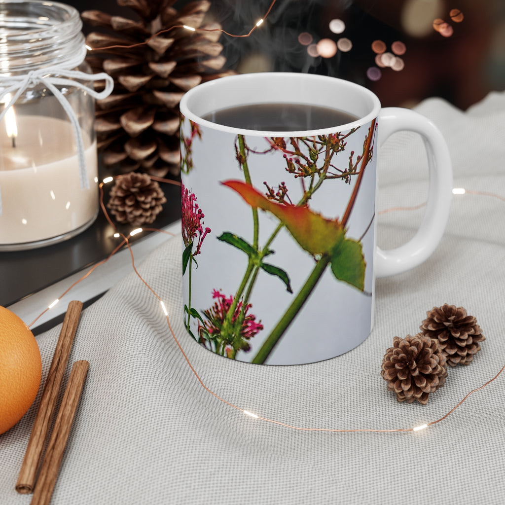 Wildflower Botanical Photo Mug