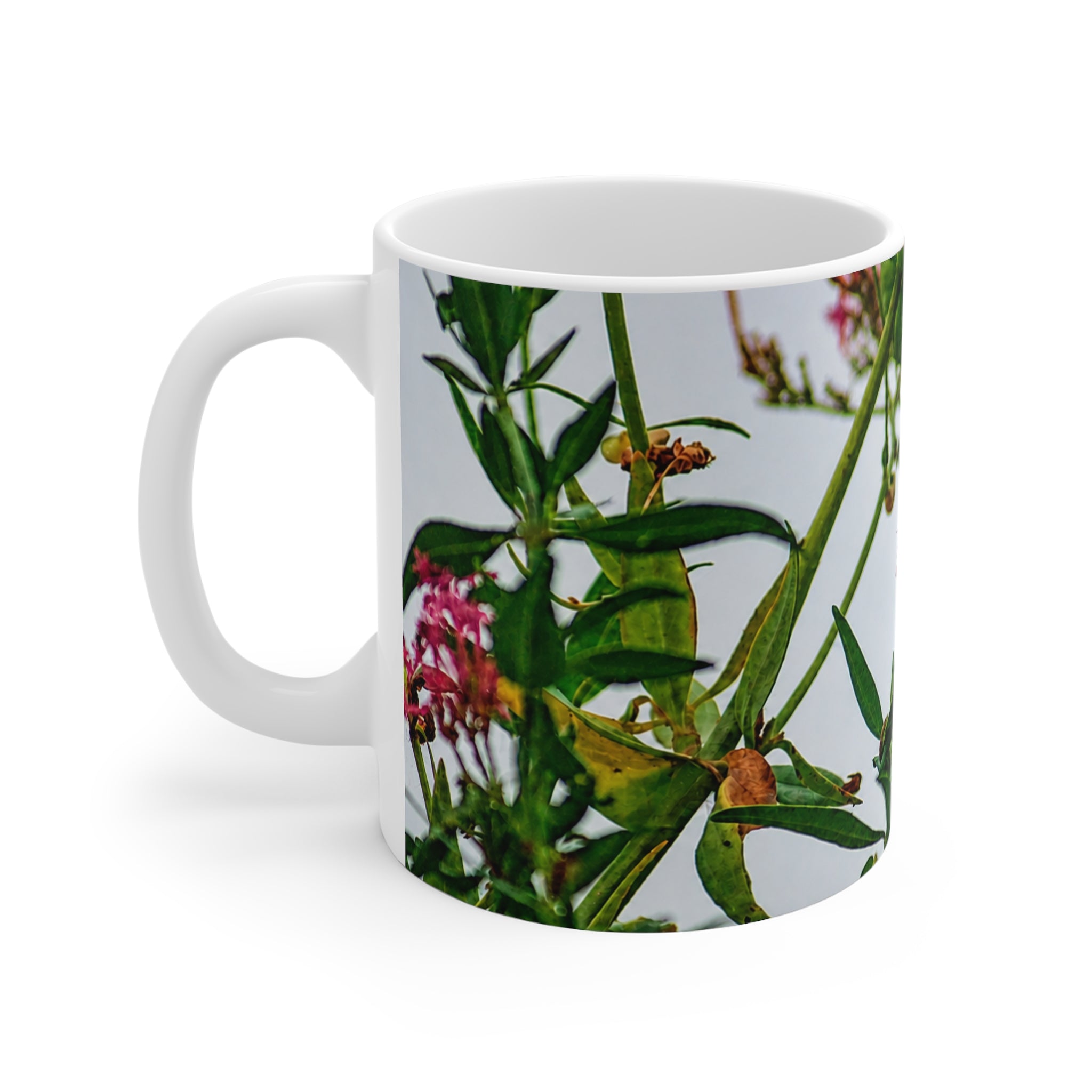 Wildflower Botanical Photo Mug